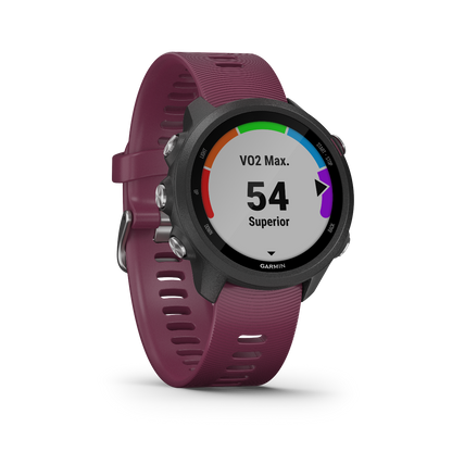 Garmin Forerunner 245, Berry, Premium Fitness GPS Smartwatch for Runners (010-02120-01)