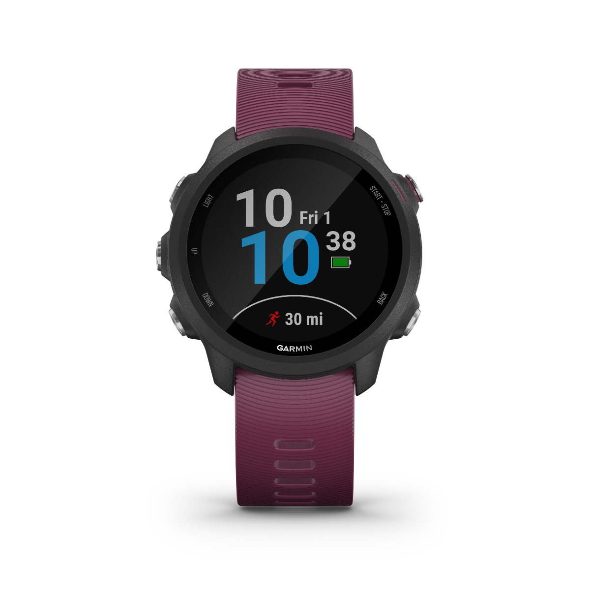 Garmin Forerunner 245, Berry, Premium Fitness GPS Smartwatch for Runners (010-02120-01)