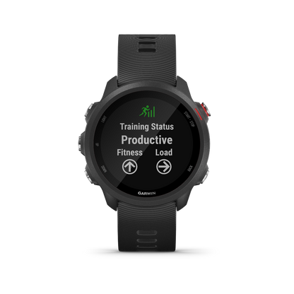 Garmin Forerunner 245 Music, Noir, Montre connectée GPS de fitness haut de gamme pour coureurs (010-02120-20)