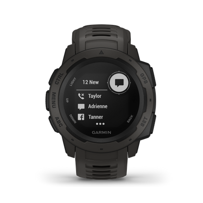 Reloj con GPS Garmin Instinct Graphite (010-02064-00)