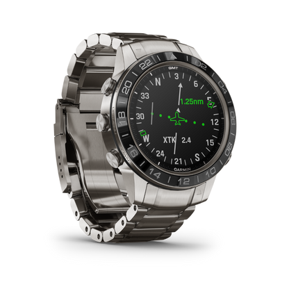 Garmin MARQ Aviator, montre connectée GPS de luxe pour hommes (010-02006-03)