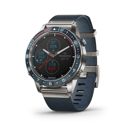 Garmin MARQ Captain, reloj inteligente con GPS de lujo para hombre (010-02006-06)