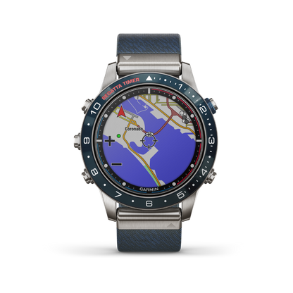 Garmin MARQ Captain, reloj inteligente con GPS de lujo para hombre (010-02006-06)