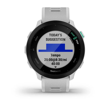 Garmin Forerunner 55 Blanco (Reacondicionado Certificado por Garmin) 