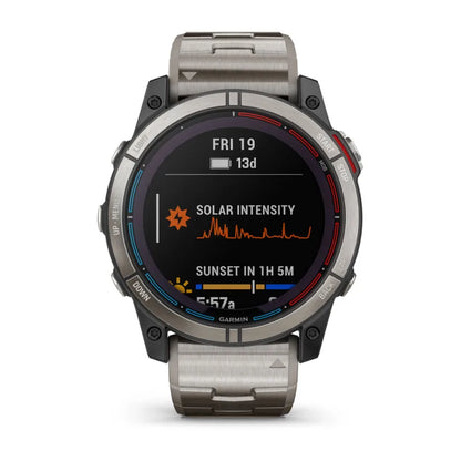 Montre GPS marine Garmin Quatix 7X, édition solaire, avec chargement solaire (reconditionnée et certifiée Garmin) 