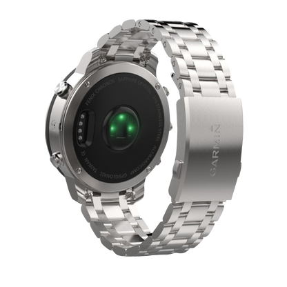 Garmin Fenix ​​Chronos avec bracelet en acier inoxydable (010-01957-02)