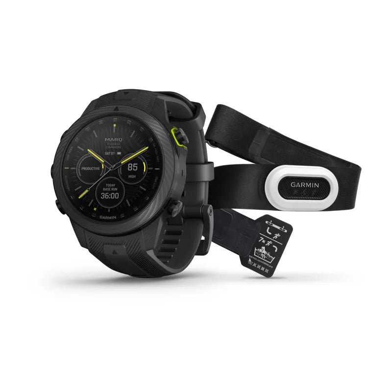 Garmin MARQ Athlete (Gen 2), Carbon Edition Modern Tool Watch (010-02722-10)