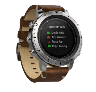 Garmin Fenix Chronos w/ Leather Band, GPS Smartwatch (Garmin Certified Refurbished)