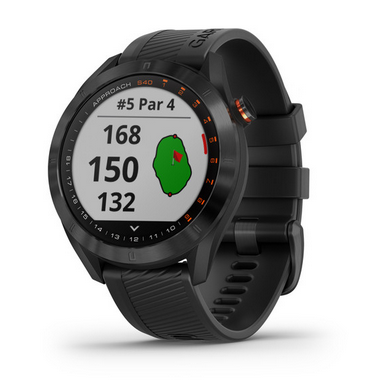 Garmin Approach S40 Black w/ Black Band