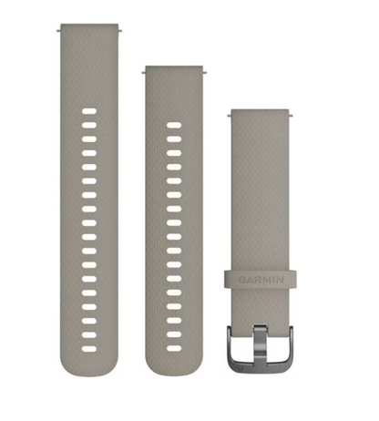 Garmin Quick Release Bands (20 mm) Sandstone with Slate Hardware