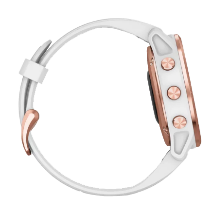 Garmin Fenix 6S Pro Rose Goldtone With White Band (010-02159-10)