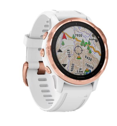 Garmin Fenix 6S Pro Rose Goldtone With White Band (010-02159-10)