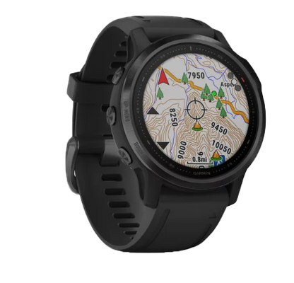 Garmin Fenix ​​6S Pro Noir avec bracelet noir (010-02159-13)