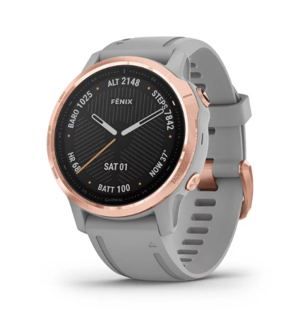 Garmin Fenix 6s Sapphire Rose Gold / Gray Refurbished