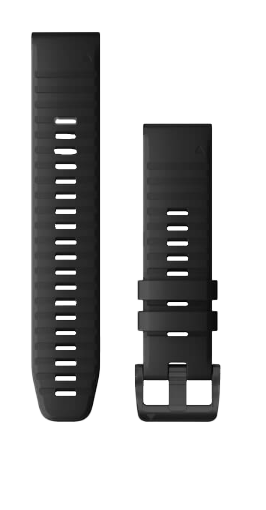 Garmin Quickfit 22 Watch Band Black Silicone (010-12863-00)