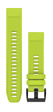 Garmin QuickFit 22 Watch Band Amp Yellow Silicone (010-12863-04)