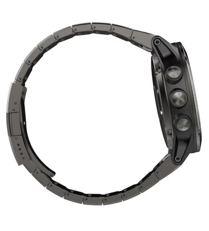 Garmin Fenix 5X Slate Gray Sapphire w/ Metal Band - Factory Refurbished