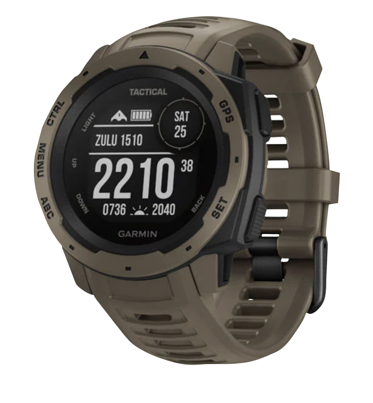 Garmin Instinct Tactical, color marrón coyote (010-02064-71)