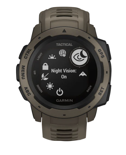 Garmin Instinct Tactical, color marrón coyote (010-02064-71)