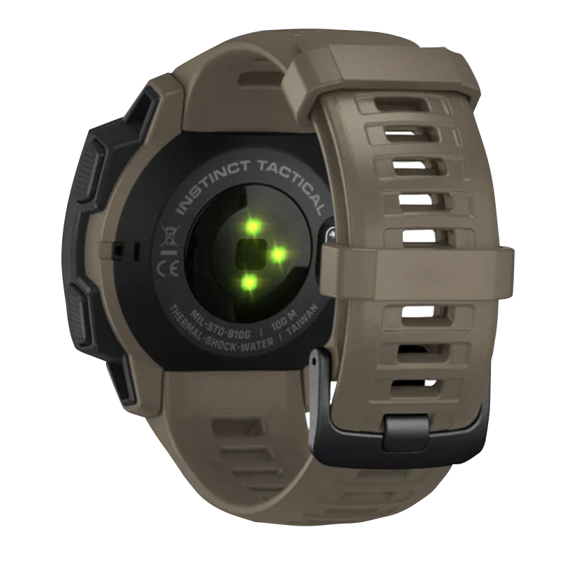 Garmin Instinct Tactical, color marrón coyote (010-02064-71)