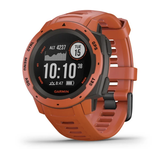 Garmin Instinct Flame Red - Factory Refurbished