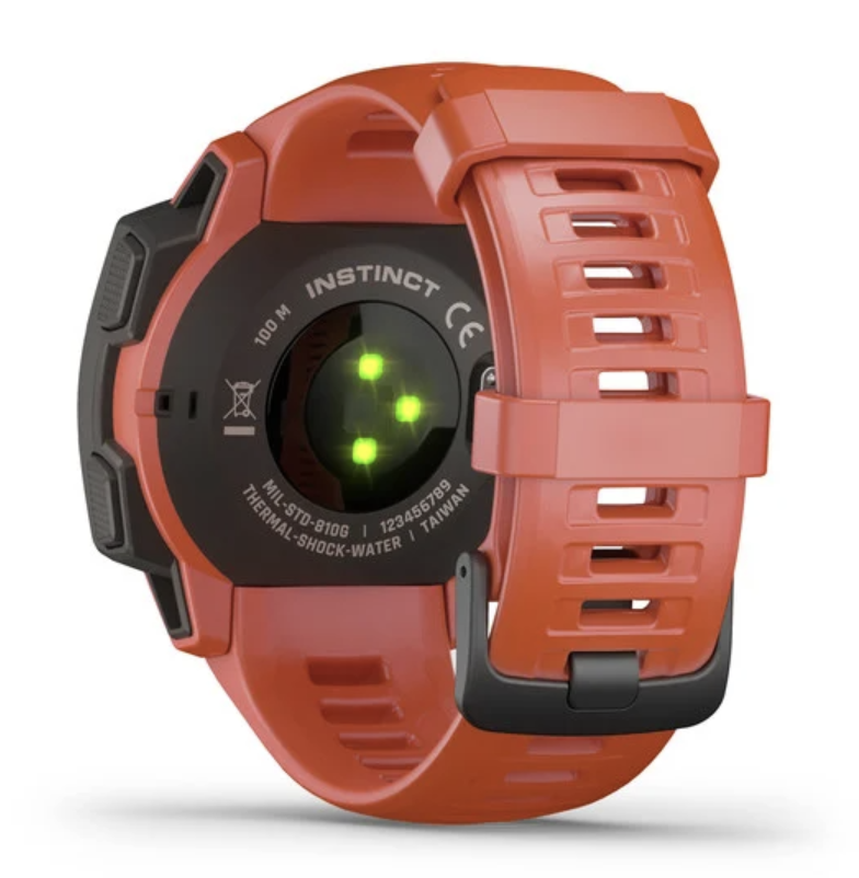 Garmin Instinct Flame Red - Factory Refurbished