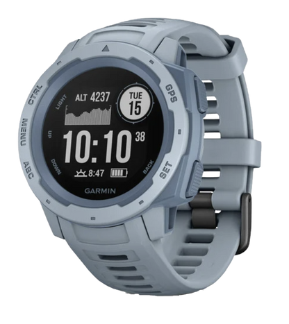 Garmin Instinct, Sea Foam, reloj inteligente resistente con GPS (reacondicionado certificado por Garmin)