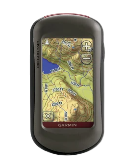 Garmin Oregon 550t, GPS portátil para exteriores y senderos con pantalla táctil y mapas TOPO (reacondicionado certificado por Garmin)