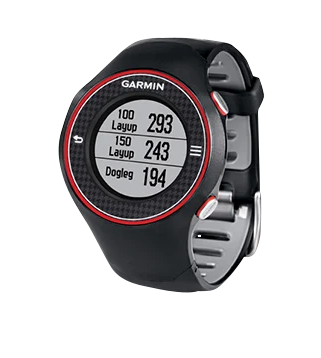 Garmin Approach S3, negro/rojo, reloj inteligente con GPS y telémetro para golf (reacondicionado certificado por Garmin)