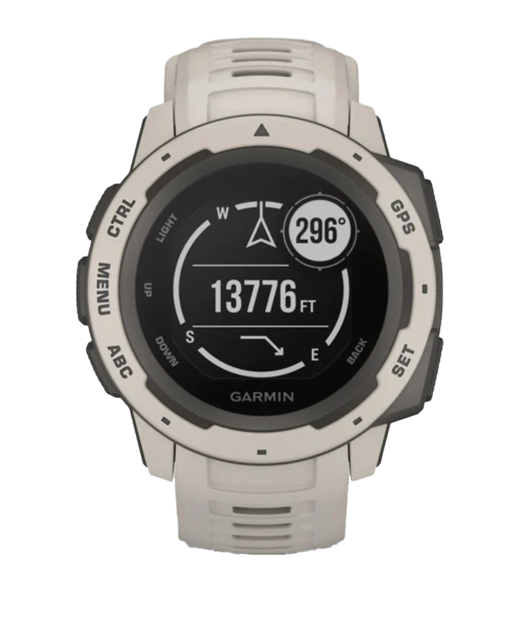 Montre connectée GPS robuste Garmin Instinct, Tundra (reconditionnée et certifiée Garmin)