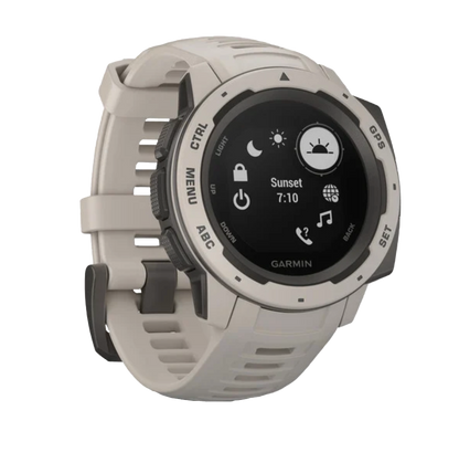 Montre connectée GPS robuste Garmin Instinct, Tundra (reconditionnée et certifiée Garmin)