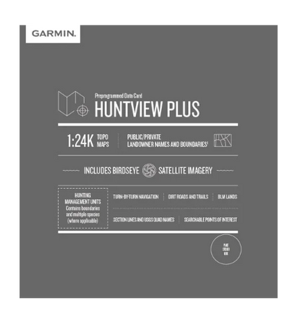 Carte microSD Garmin Huntview Plus Maps Hawaii (010-12712-50)