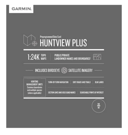 Garmin Huntview Plus Maps Alabama microSD Card (010-12641-52)