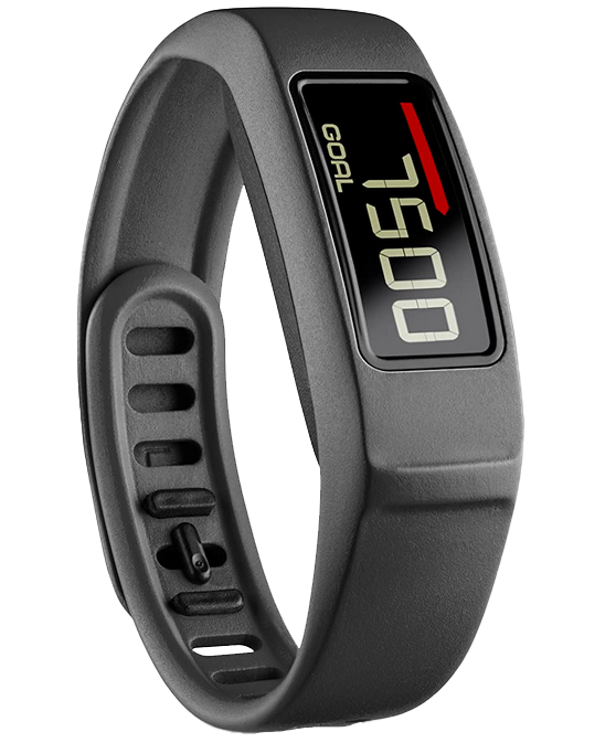 Garmin Vivofit 2, Noir, Montre connectée GPS (Garmin certifiée reconditionnée)