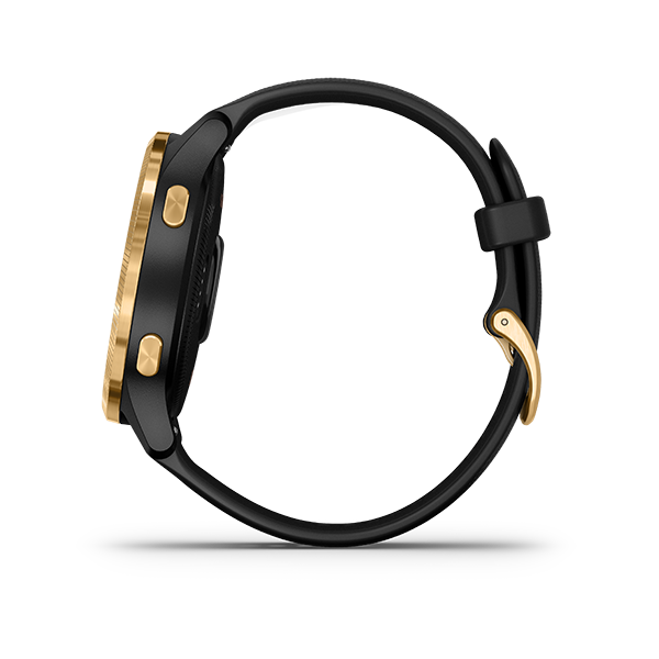 Garmin Venu, Black/Gold (Garmin Certified Refurbished)