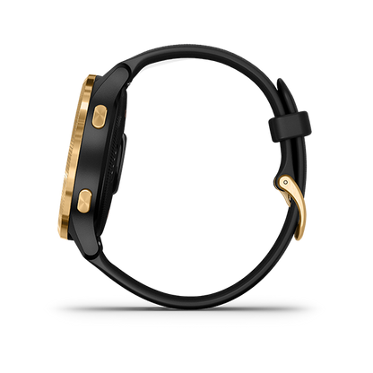 Garmin Venu, Black/Gold (Garmin Certified Refurbished)