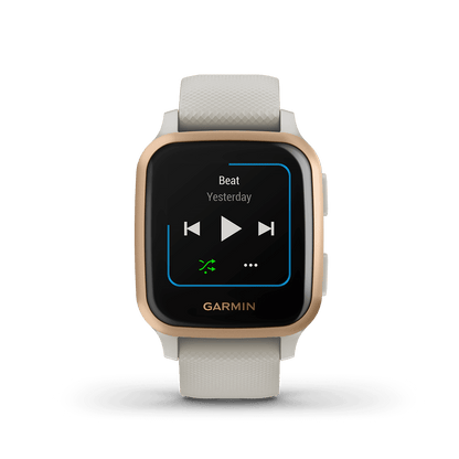 Garmin Venu Sq Music Edition Light Sand (reconditionné certifié Garmin)