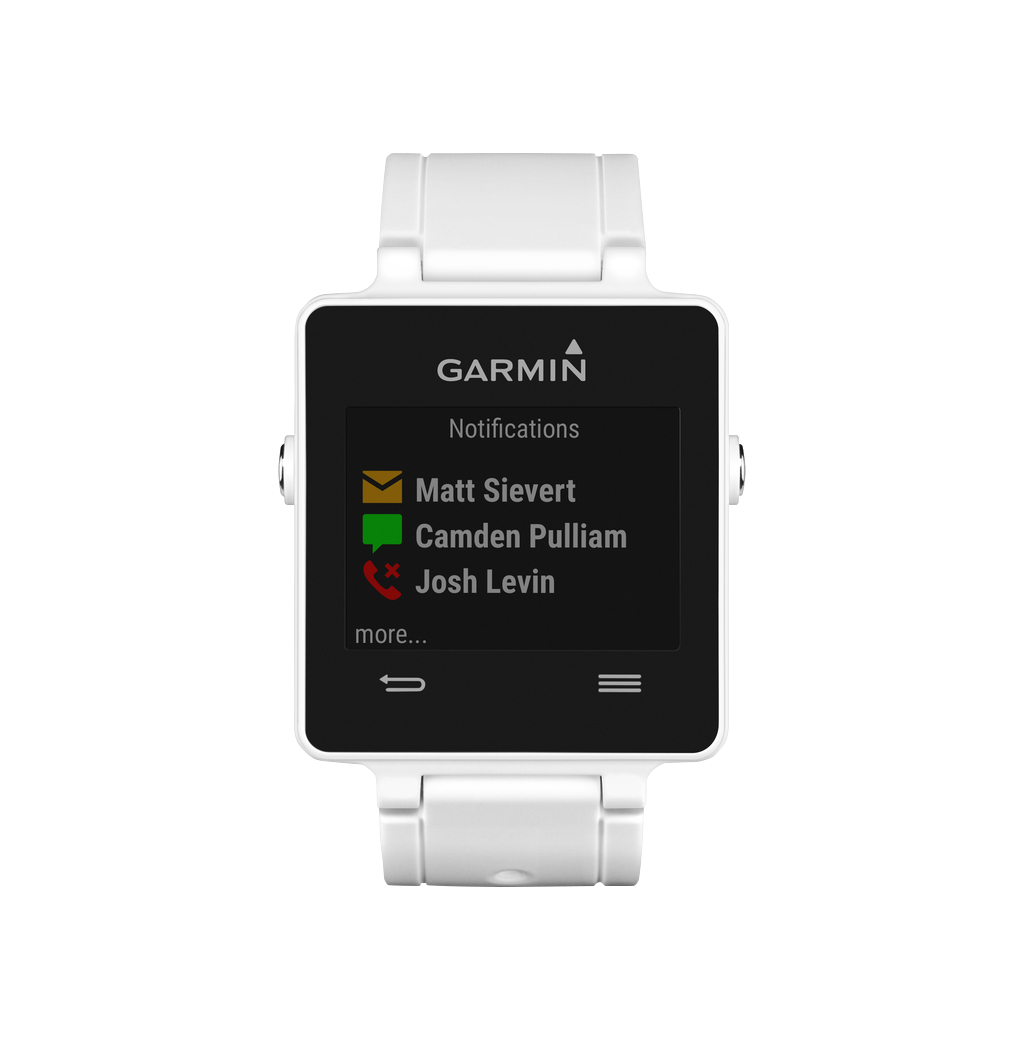 Garmin Vivoactive, Blanc, Montre connectée GPS (Garmin certifiée reconditionnée)