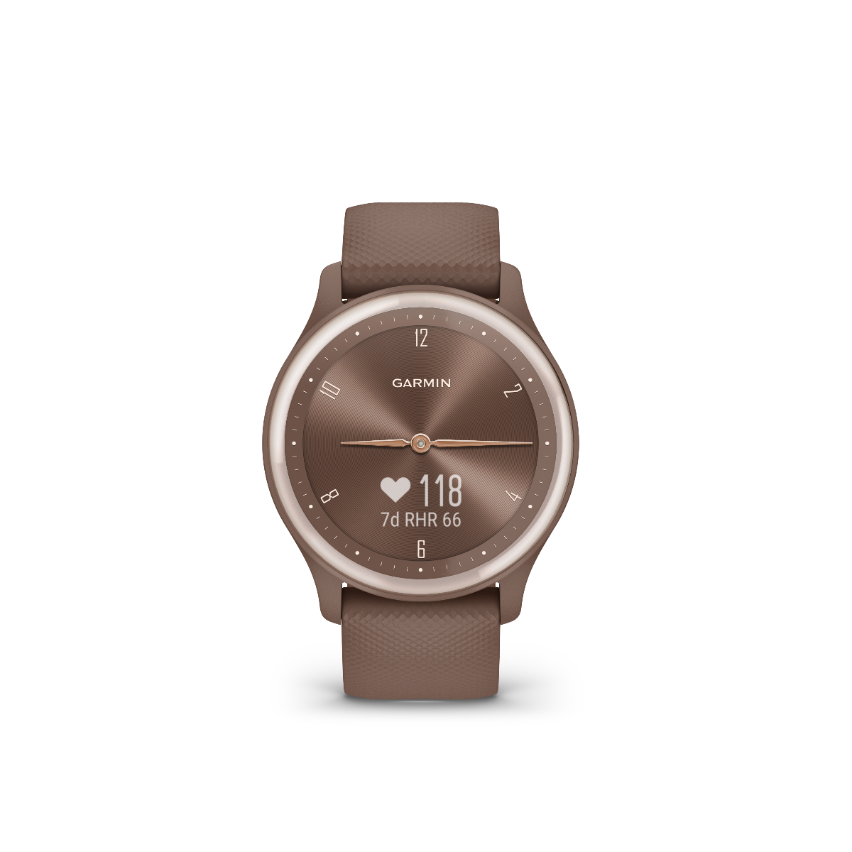 Garmin Cocoa with Peach Gold Accents