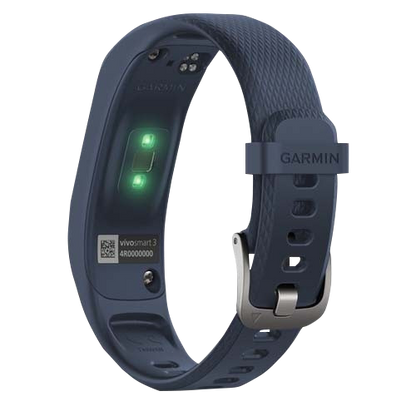 Garmin Vivosmart 3, bracelet bleu S/M, montre connectée GPS (reconditionnée certifiée Garmin)