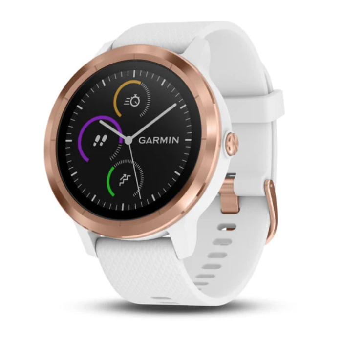 Garmin Vivoactive 3 GPS Smartwatch with Built-in Sports Apps - Black/Silver  (Renewed)